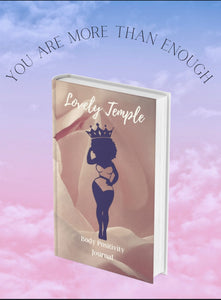 "Lovely Temple" Body Positivity Journal